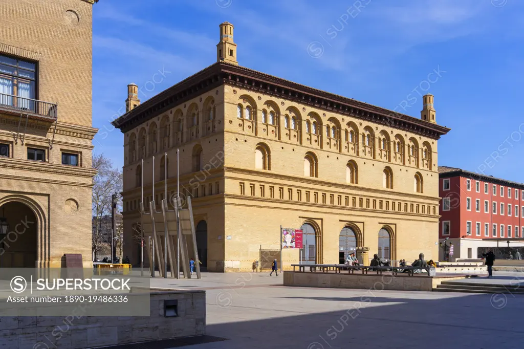 Sala de Exposiciones La Lonja, Zaragoza, Aragon, Spain, Europe