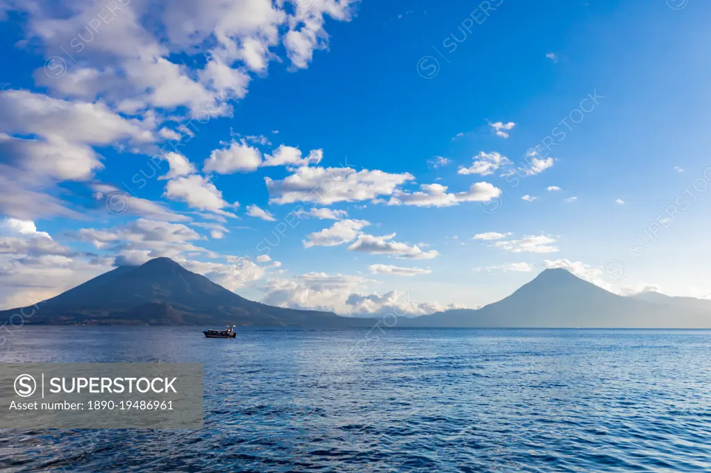 Beautiful Lake Atitlan, Guatemala, Central America