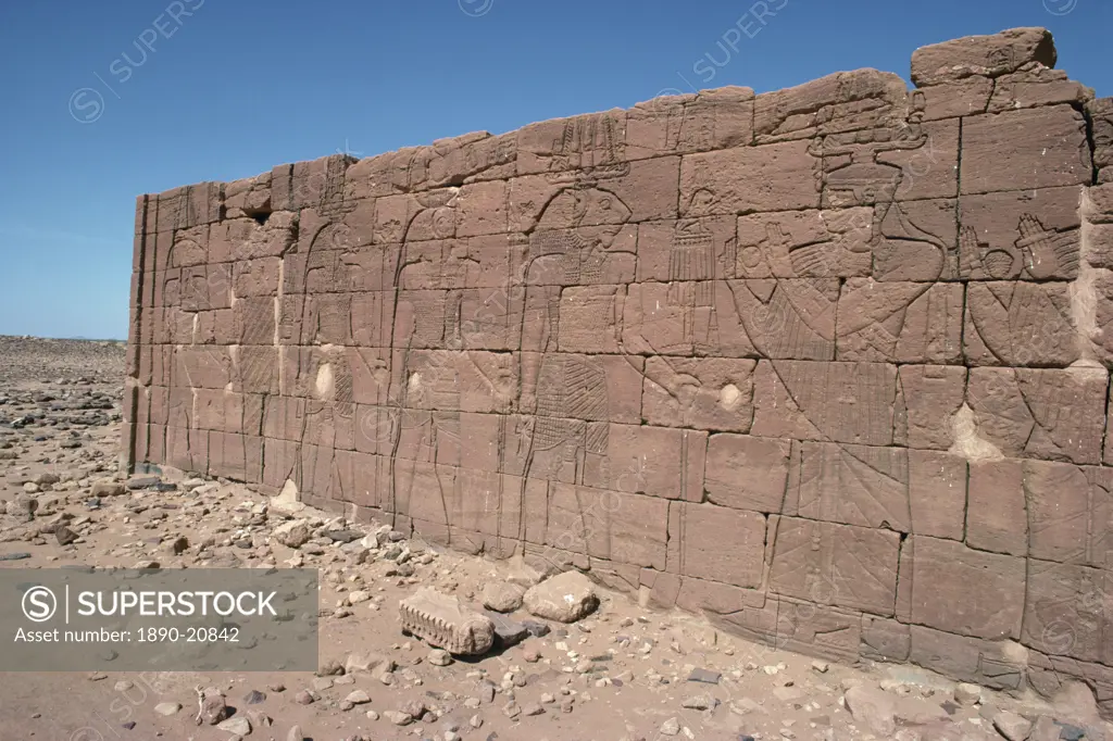 Lion Temple, Naga, Sudan, Africa