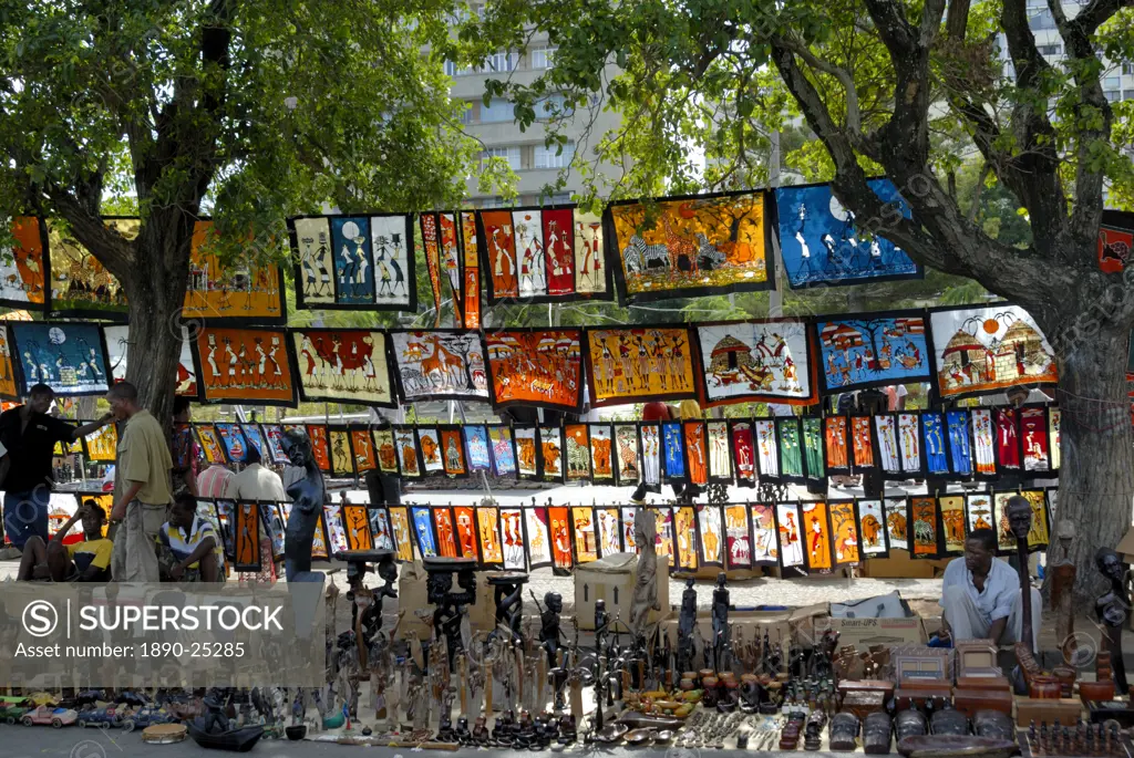 Maputo Crafts Market, Mozambique, East Africa, Africa