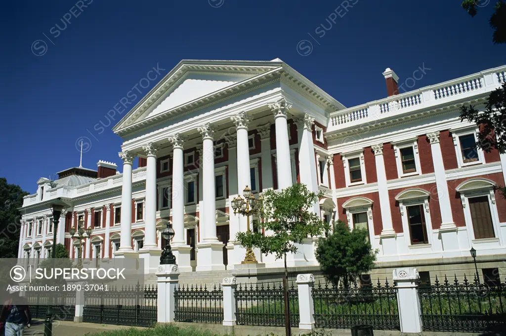 Exterior of the Houses of Parliament, Cape Town, Cape Province, South Africa, Africa