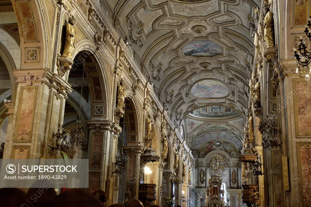 The Cathedral, Plaza de Armas, Santiago, Chile, South America