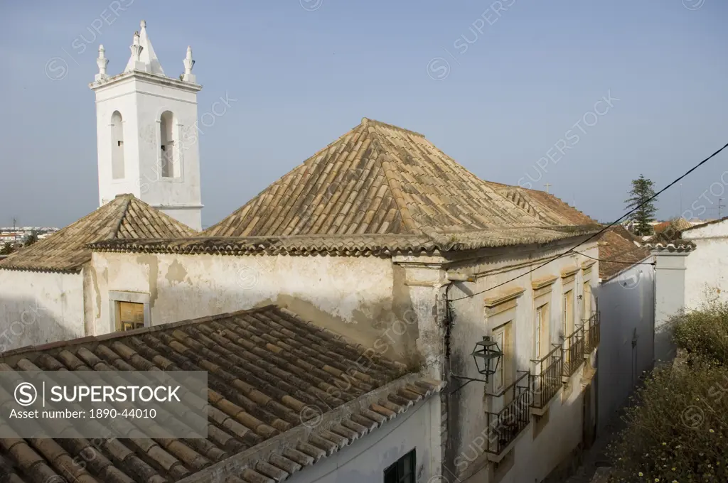 The town of Tavira, Algarve, Portugal, Europe