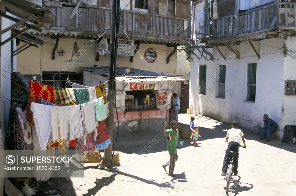 Old town, Mombasa, Kenya, East Africa, Africa