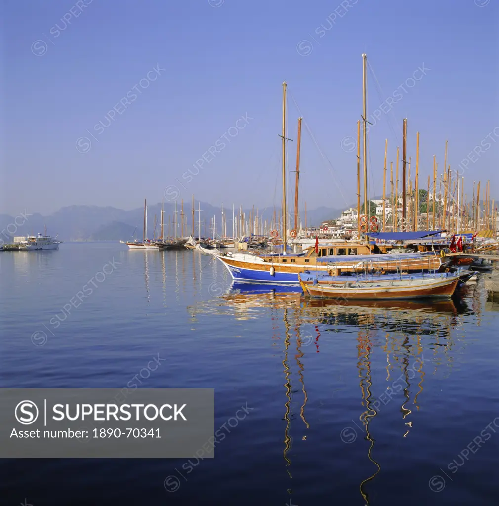 Marmaris harbour, Turkey, Eurasia