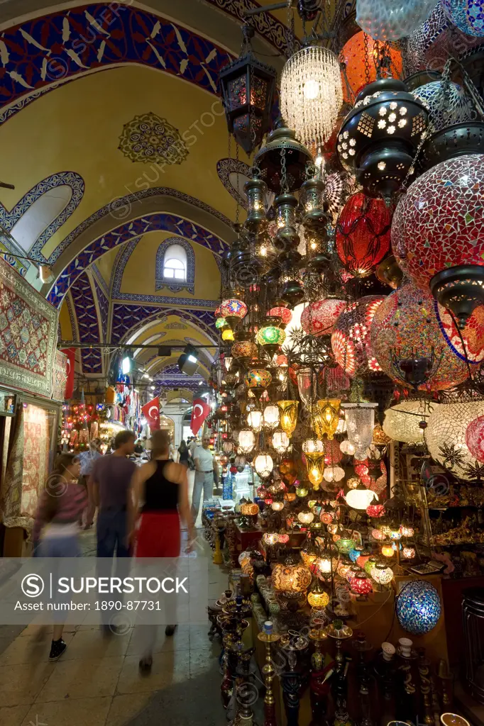 Grand Bazaar Kapali Carsi, Istanbul, Turkey, Europe