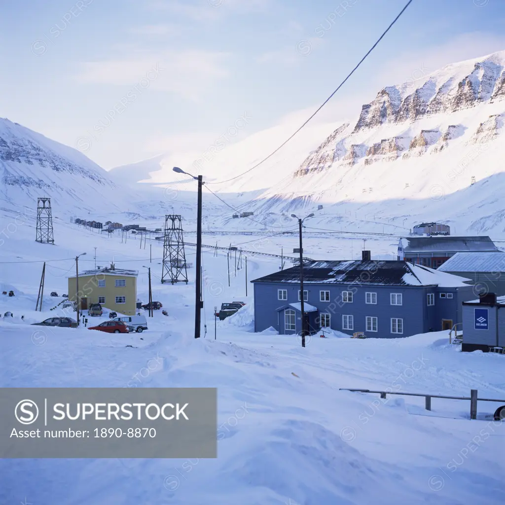 Longyearbyen, Spitsbergen, Norway, Scandinavia, Europe