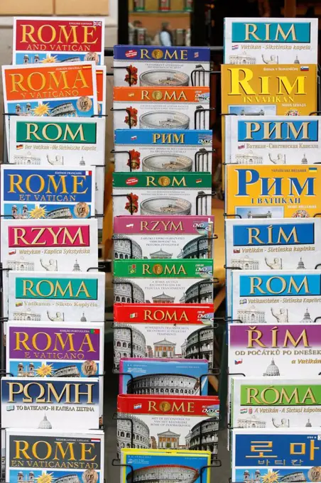 Rome tourist guidebooks, Rome, Lazio, Italy, Europe