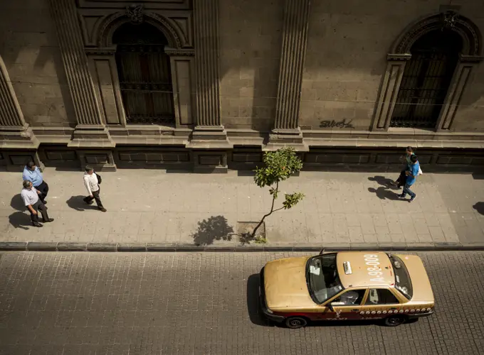 View from Hotel Isabel, Mexico City, Mexico, North America