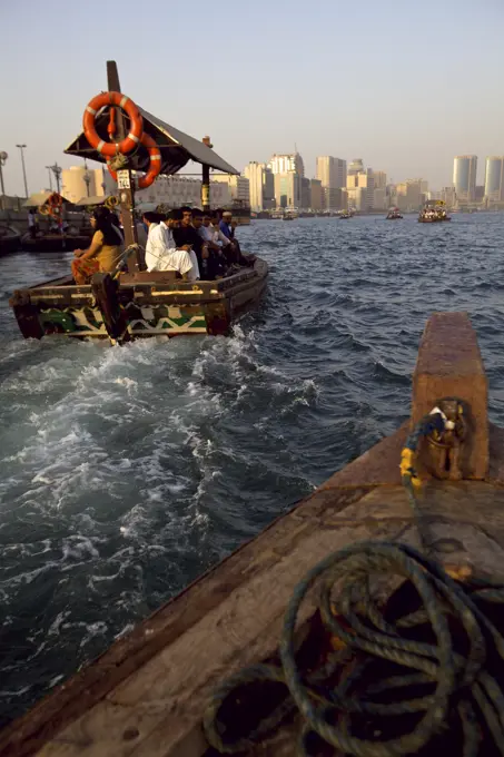 View of Dubai Creek, Dubai, United Arab Emirates, Middle East