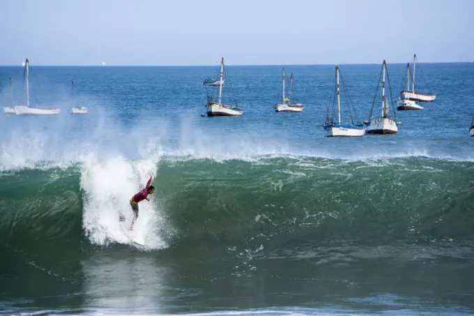 Cabo Blanco, sea and surfing, Peru, South America