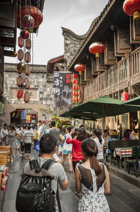 Jinli Ancient Street, Chengdu, Sichuan Province, China, Asia