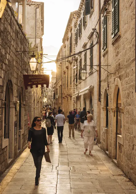 Old Town, UNESCO World Heritage Site, Dubrovnik, Croatia, Europe