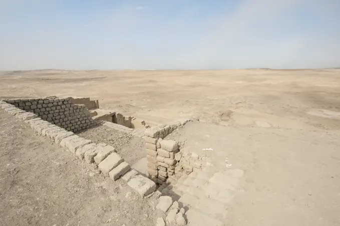 El Brujo Archaeological Complex near Trujillo, Peru, South America