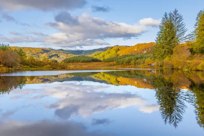 Lochan Reoidhte, Loch Lomond and The Trossachs National Park, Scotland, United Kingdom, Europe