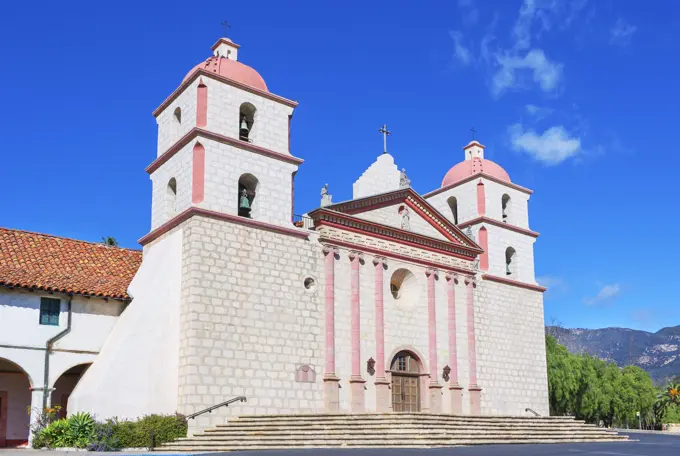 Santa Barbara Mission, Santa Barbara, California, United States of America, North America