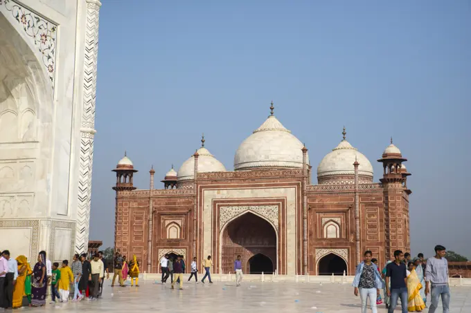 Taj Mahal, UNESCO World Heritage Site, Agra, Uttar Pradesh, India, Asia