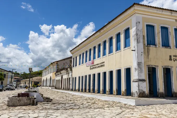 Colonial buildings, Laranjeiras, Sergipe, Brazil, South America