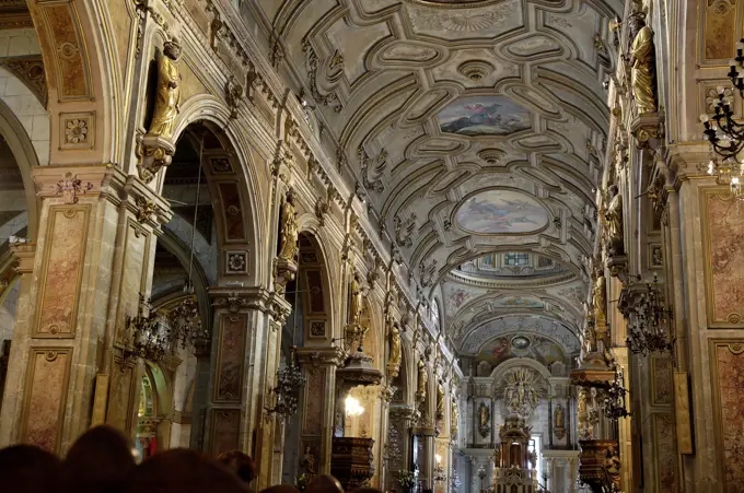 The Cathedral, Plaza de Armas, Santiago, Chile, South America