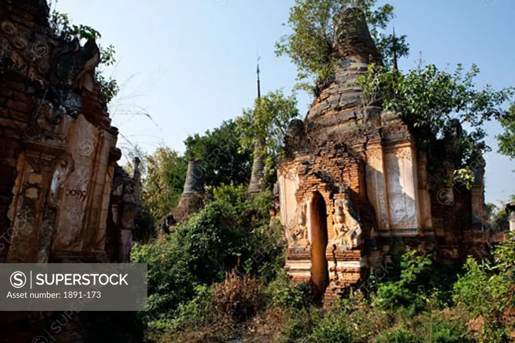 Ruins of temples, Myanmar