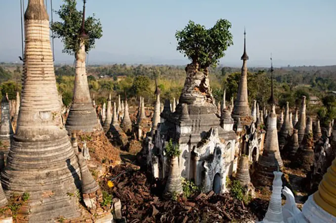 Ruins of temples, Myanmar