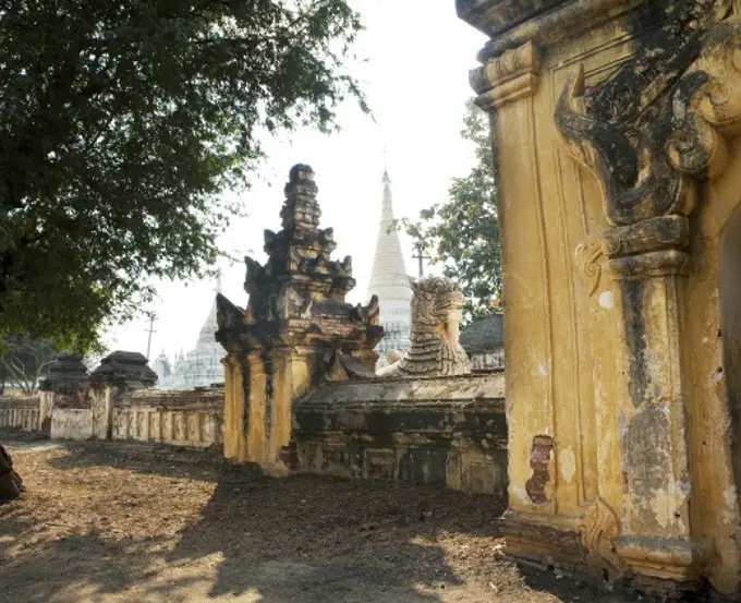 Ruins of temples, Myanmar