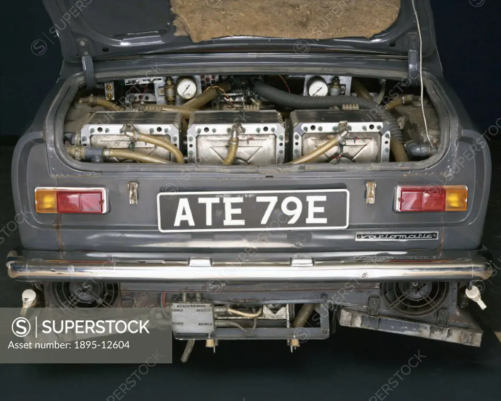 Based on a Daf 44, this car was converted by Shell Research Ltd at the Thornton Research Centre to demonstrate the feasibility of fuel cells for vehic...