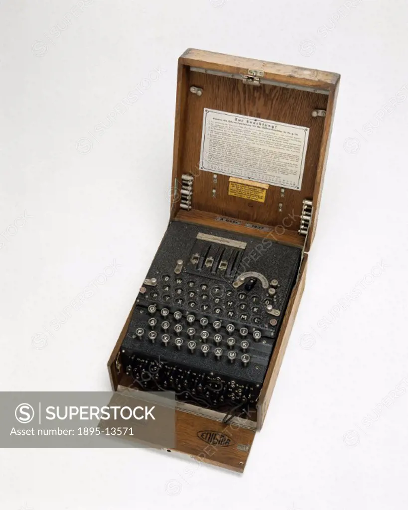 The Enigma machine was patented in 1918 by the German engineer Arthur Scherbius, and produced commercially from 1923. The German government, impressed...