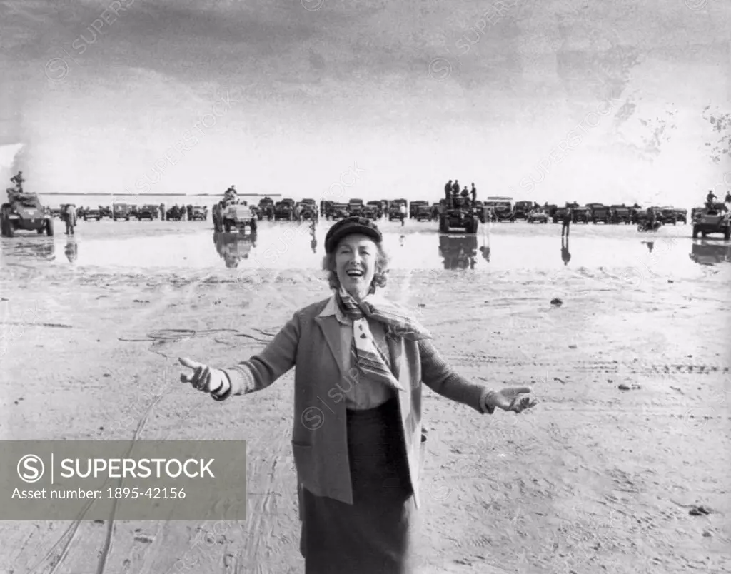 The Forces´ Sweetheart’ Vera Lynn (born 1917) at an anniversary commemoration of the World War Two D-Day Landings.