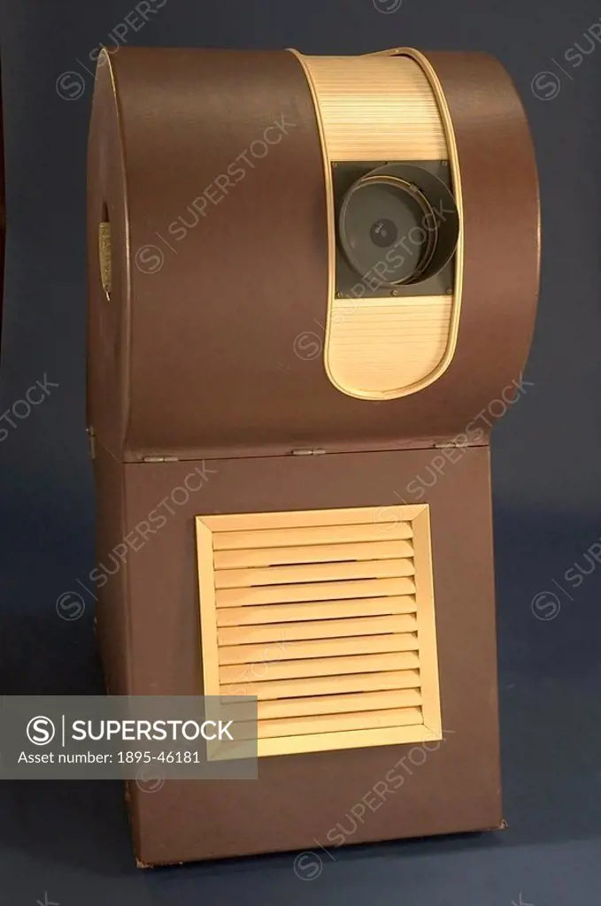 Projection TV sets were popular in the early 1950s, although they had been around before the war  Instead of using a very expensive large cathode ray ...