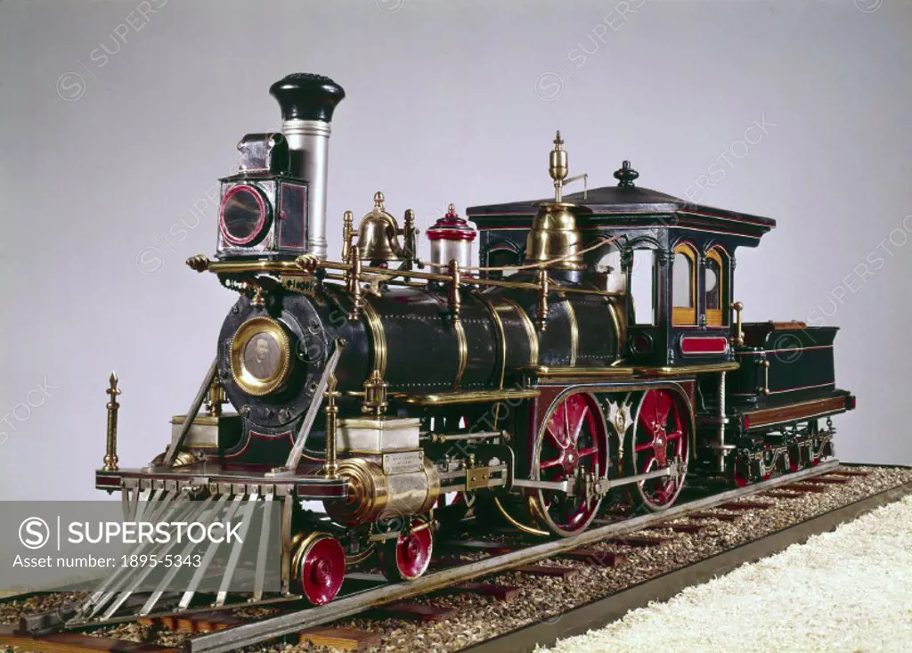 Steam locomotive associated with the Erie Railroad in the United States. Early American locomotives were either direct orders from British firms or ad...