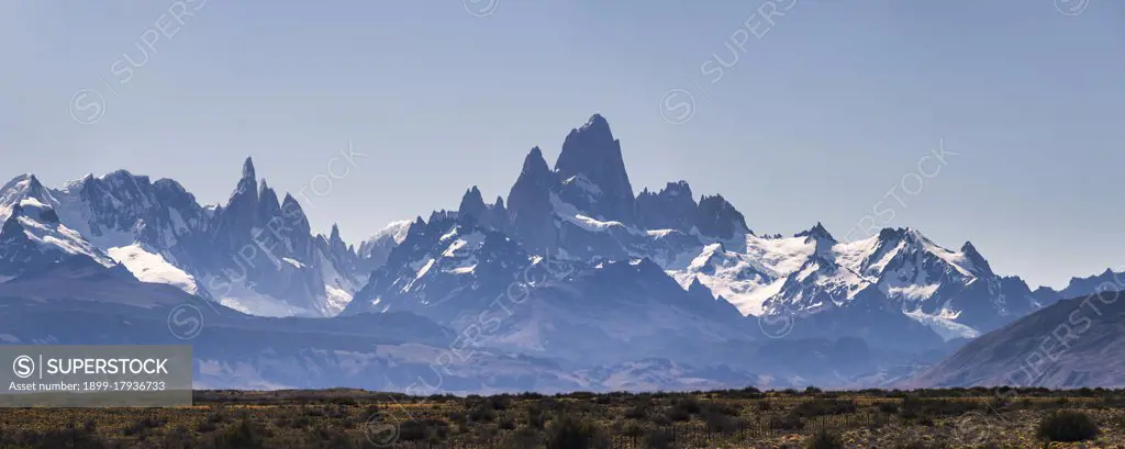 Mount Fitz Roy, aka Cerro Chalten or Cerro Fitz Roy, Chalten, Patagonia, Argentina, South America