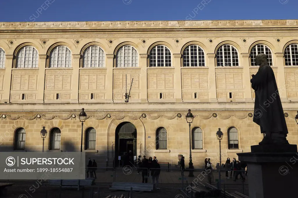 The Sainte Genevieve library, Paris, France.