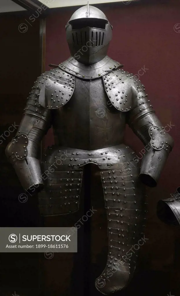 Cuirassier Armour. 17th century. Grandmaster Palace. Valletta, Malta.