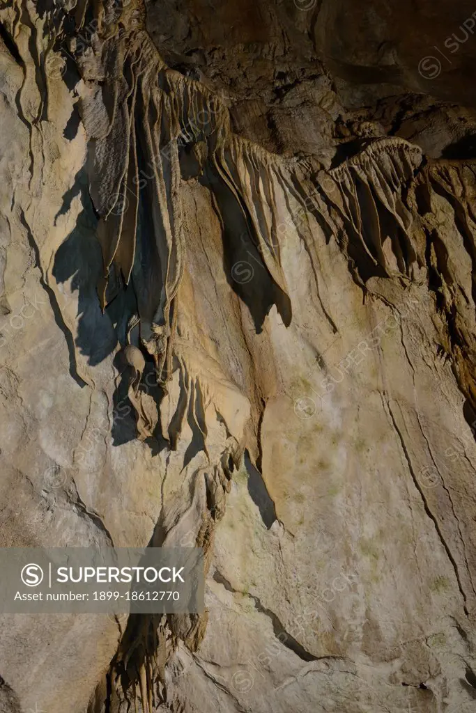 The Bossea cave was the first Italian tourist cave. opened to the public in 1874. Ligurian Alps. Bossea. Frabosa Soprana. Cuneo. Piedmont. Italy. Europe