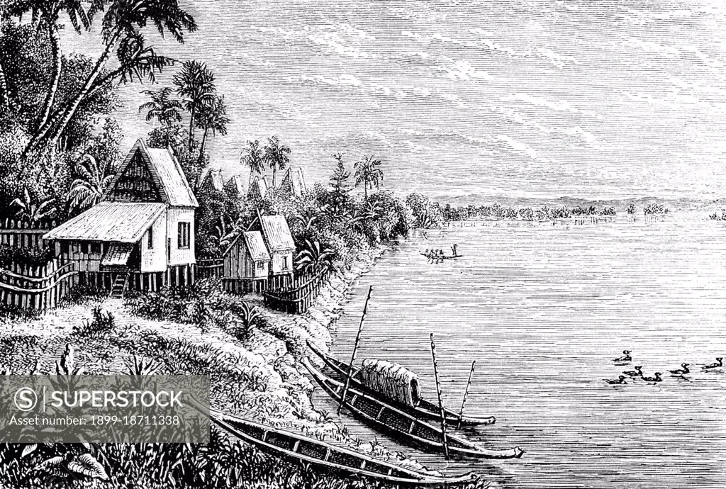 The River Mekong is the world's 12th-longest river. From its Himalayan source on the Tibetan plateau, it flows some 4,350 km (2,703 miles) through China's Yunnan province, Burma, Laos, Thailand, Cambodia and Vietnam, finally draining in the South China Sea. The recent construction of hydroelectric dams on the river and its tributaries has reduced the water flow dramatically during the dry season in Southeast Asia.