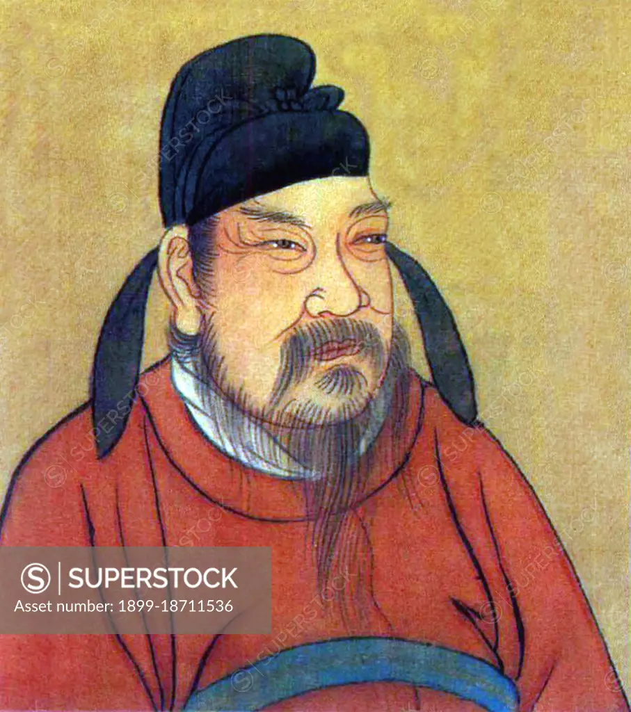 Emperor Gaozu of Tang (566 - June 25, 635), born Li Yuan, courtesy name Shude, was the founder of the Tang Dynasty of China, and the first emperor of this dynasty from 618 to 626. Emperor Gaozu's reign was concentrated on uniting the empire under the Tang. Aided by Li Shimin, whom he created Prince of Qin, he defeated all other contenders. By 628, the Tang Dynasty had succeeded in uniting all of China. On the home front, he recognized the early successes forged by Emperor Wen of Sui and strove to emulate most of Emperor Wen's policies, including the equal distribution of land amongst his people, and he also lowered taxes. He abandoned the harsh system of law established by Emperor Yang of Sui as well as reforming the judicial system. These acts of reform paved the way for the reign of Emperor Taizong, which ultimately pushed the Tang to the height of its power. Emperor Gaozu passed the throne to Li Shimin (Emperor Taizong) in 626 and became Taishang Huang (retired emperor). He died in 