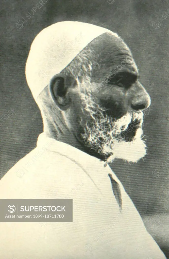 Omar Mukhtar (Umar al-Mukhtar, 1862 - September 16; 1931) of the Mnifa Tribe was born in the small village of Janzour, near Tobruk in eastern Barqa (Cyrenaica) in Libya. Beginning in 1912, he organized and - for nearly twenty years - led native resistance to Italian colonisation of Libya. Italian Fascists captured and hanged him in 1931.