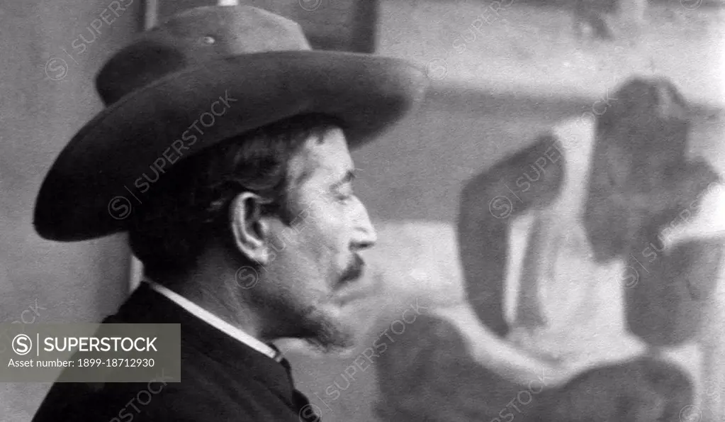 Paul Gauguin was born in Paris in 1848 and spent some of his childhood in Peru. He worked as a stockbroker with little success, and suffered from bouts of severe depression. He also painted. In 1891, Gauguin, frustrated by lack of recognition at home and financially destitute, sailed to the tropics to escape European civilization and 'everything that is artificial and conventional'. His time there, particularly in Tahiti and the Marquesas Islands, was the subject of much interest both then and in modern times due to his alleged sexual exploits. He was known to have had trysts with several  native girls, some of whom appear as subjects of his paintings. Gauguin died on 8 May 1903 and is buried in Calvary Cemetery (Cimetière Calvaire), Atuona, Hiva Oa, Marquesas Islands, French Polynesia.