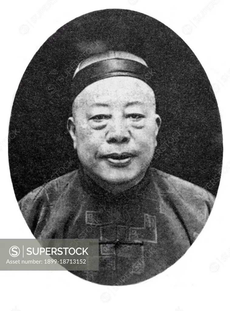 Born in 1868 in Suzhou, his father was a constable in Suzhou before the family migrated to Shanghai to open a teahouse. During his childhood, Huang contracted a bad case of smallpox. While his subordinates called him 'Grand Master Huang', behind his back everyone called him 'Pockmarked Huang'. Huang went to work at his fathers teahouse, which was not very far from the Zhengjia Bridge near the French Concession. The bridge in those days sheltered a large population of hustlers and crooks. Huang Jinrong fitted right in, and organised many of them into a gang who later became his sworn followers. Aged 24, Huang passed the entrance exams and entered the French Concession police force, the Garde Municipale in 1892. Being strong, brash and capable, he did very well and became a detective in the Criminal Justice Section (Police Judiciaire). With the exception of a brief sojourn to Suzhou, Huang served continuously in the Police Judiciaire for twenty years until his retirement in 1925 after s