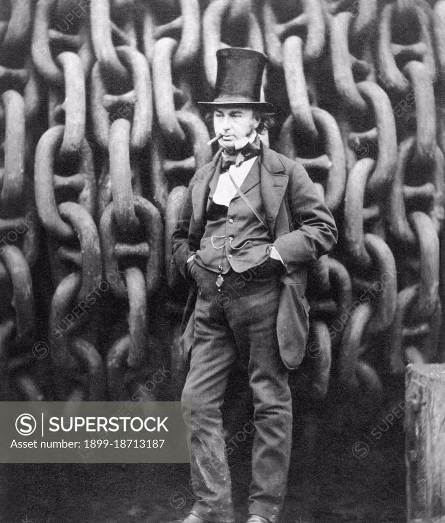 Isambard Kingdom Brunel, FRS (9 April 1806 - 15 September 1859), was a leading British civil engineer, famed for his bridges and dockyards, and especially for the construction of the first major British railway, the Great Western Railway; a series of famous steamships, including the first propeller-driven transatlantic steamship; and numerous important bridges and tunnels. His designs revolutionised public transport and modern engineering. Though Brunel's projects were not always successful, they often contained innovative solutions to long-standing engineering problems. During his short career, Brunel achieved many engineering 'firsts', including assisting in the building of the first tunnel under a navigable river and the development of the SS Great Britain, the first propeller-driven ocean-going iron ship, which was at the time (1843) also the largest ship ever built.