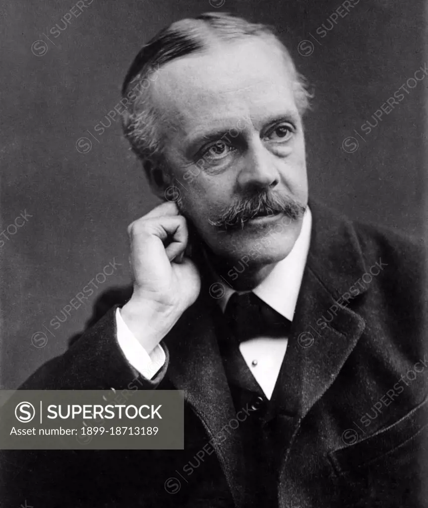 Arthur James Balfour, 1st Earl of Balfour (25 July 1848 - 19 March 1930) was a British Conservative politician and statesman. He served as the Prime Minister of the United Kingdom from July 1902 to December 1905, and as Leader of the Conservative Party from his appointment as Prime Minister to November 1911. He was a Member of Parliament from 1874-1922 and served as Foreign Secretary in David Lloyd George's coalition government 1916-1919. Balfour's service as Foreign Secretary was most notable for the issuance of the Balfour Declaration of 1917, a letter to Lord Rothschild promising the Jews a 'national home' in Palestine, then part of the Ottoman Empire.