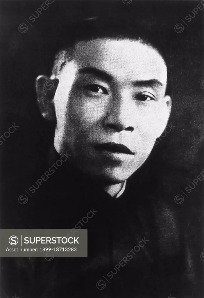 Du Yuesheng (Tu Yüeh-sheng), commonly known as 'Big-Ears Du' (1887-1951) was a Chinese gangster who spent much of his life in Shanghai. He was a key supporter of the Kuomintang (KMT; aka Nationalists) and Chiang Kai-shek in their battle against the Communists during the 1920s, and was a figure of some importance during the Second Sino-Japanese War. After the Chinese Civil War and the KMT's retreat to Taiwan, Du went into exile in Hong Kong and remained there until his death in 1951. According to a contemporaneous description: Du Yuesheng is short and slender, with long arms, a shaven head, large yellow teeth and large ears that stick out. He is always accompanied by armed bodyguards, and his home is a fortified drug depot, well stocked with guns and ammunition. Upon entering, the visitor finds the entrance hall lined on both sides with stacks of rifles and sub-machine guns. The house has three floors - on each floor he keeps one of his three wives. He speaks no foreign languages, yet i