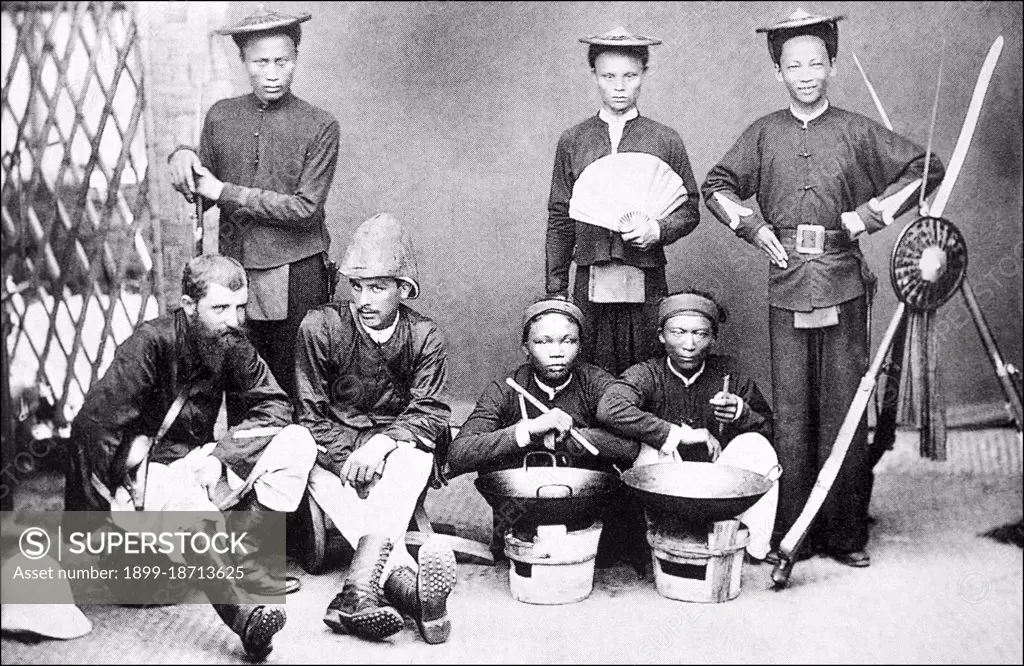 The Tonkin Campaign (French: Campagne du Tonkin) was an armed conflict fought between June 1883 and April 1886 by the French against, variously, the Vietnamese, Liu Yongfu's Black Flag Army and the Chinese Guangxi and Yunnan armies to occupy Tonkin (northern Vietnam) and entrench a French protectorate there. The campaign, complicated in August 1884 by the outbreak of the Sino-French War and in July 1885 by the Can Vuong nationalist uprising in Annam, which required the diversion of large numbers of French troops, was conducted by the Tonkin Expeditionary Corps, supported by the gunboats of the Tonkin Flotilla. The campaign officially ended in April 1886, when the expeditionary corps was reduced in size to a division of occupation, but Tonkin was not effectively pacified until 1896.