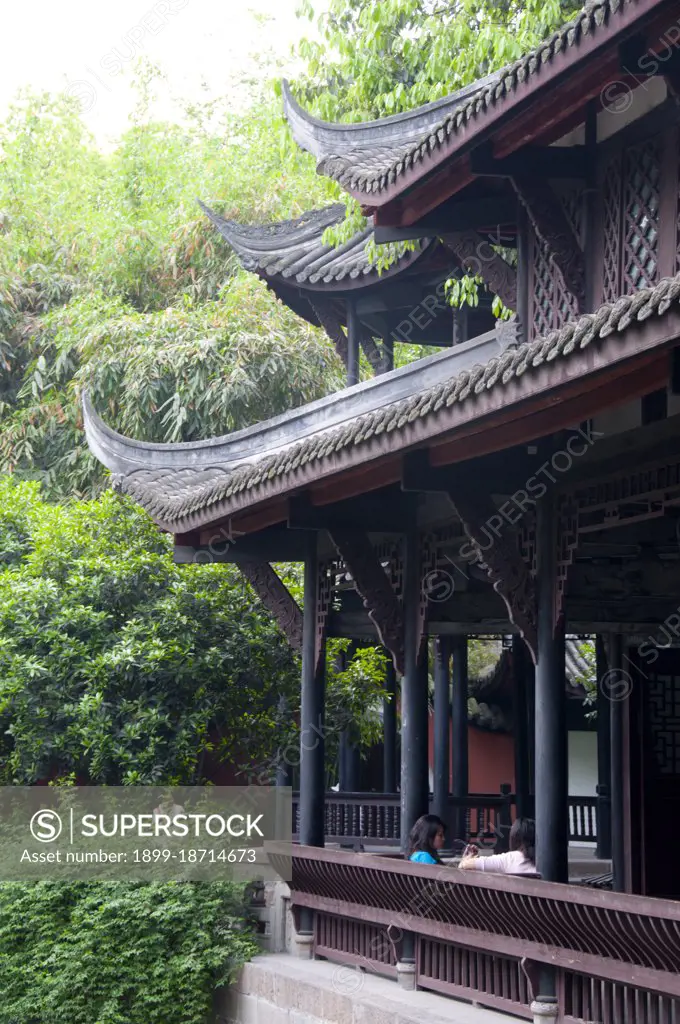 Wuhou Ci (Wuhou Ancestral or Memorial Hall) is dedicated to Zhuge Liang, hero of the classic 'The Romance of the Three Kingdoms' and his emperor, Liu Bei. Zhuge Liang (181-234) was a chancellor of Shu Han during the Three Kingdoms period of Chinese history. He is often recognised as the greatest and most accomplished strategist of his era. Chengdu, known formerly as Chengtu, is the capital of Sichuan province in Southwest China. In the early 4th century BC, the 9th Kaiming king of the ancient Shu moved his capital to the city's current location from today's nearby Pixian.