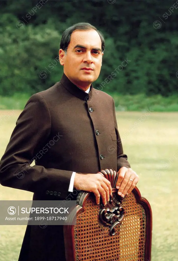 Rajiv Ratna Gandhi (20 August 1944 - 21 May 1991) was the 7th Prime Minister of the Republic of India, serving from his mother's death on 31 October 1984 until his resignation on 2 December 1989 following a general election defeat. He became the youngest Prime Minister of India when he took office at the age of 40. He was the elder son of Indira Gandhi and Feroze Gandhi. In 1991 while campaigning, he was assassinated by the Liberation Tigers of Tamil Eelam (LTTE or Tamil Tigers) group. His widow Sonia Gandhi became the leader of the Congress party in 1998, and led the party to victory in the 2004 elections.