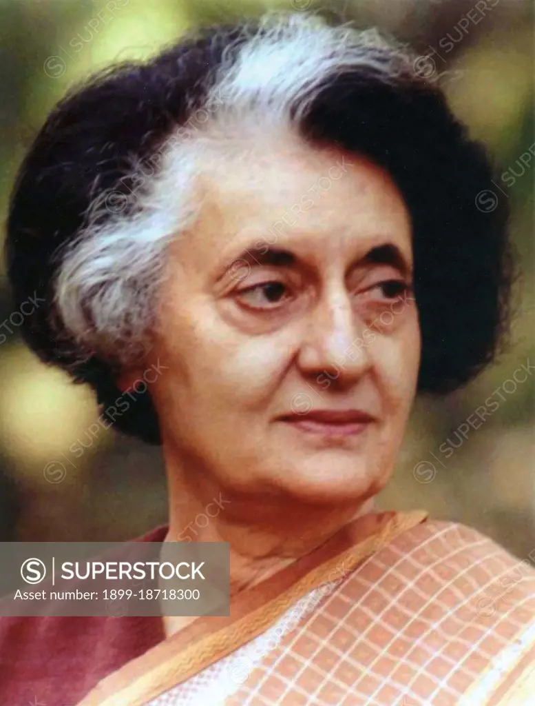 Indira Priyadarshini Gandhi (19 November 1917 - 31 October 1984) was the Prime Minister of the Republic of India for three consecutive terms from 1966 to 1977 and for a fourth term from 1980 until her assassination in 1984, a total of fifteen years. She is India's only female prime minister to date. She is the world's all time longest serving female Prime Minister.