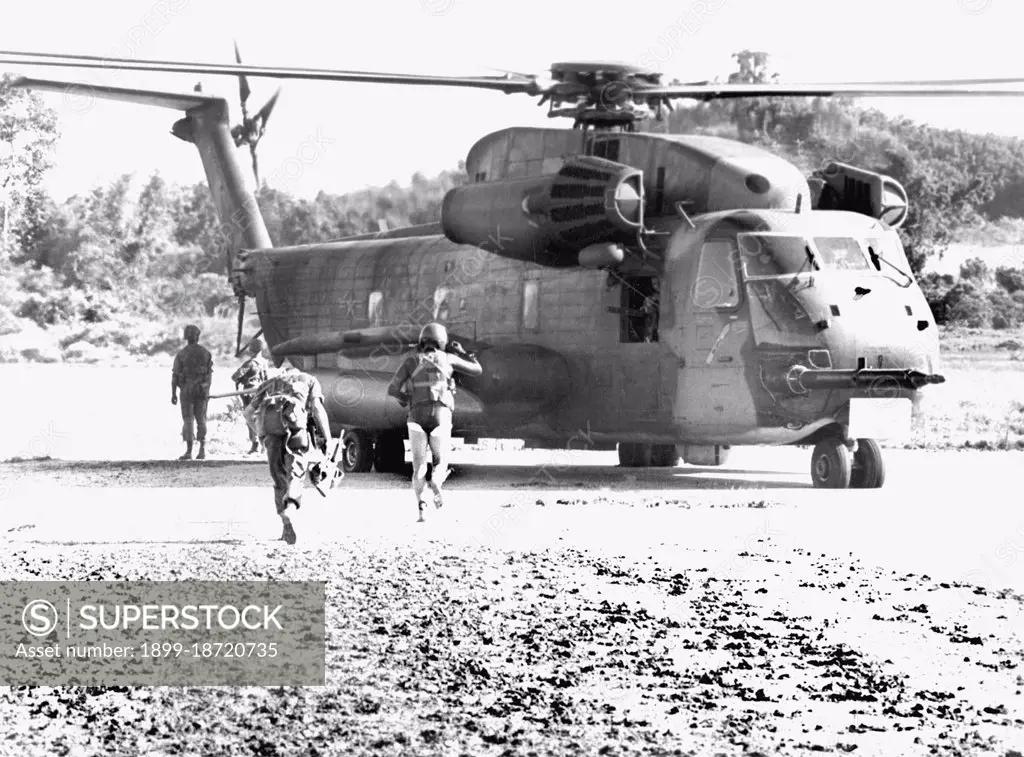 On May 12, 1975, the Khmer Rouge seized the USS Mayaguez and its crew in Cambodian territorial waters as they were en route to Thailand. The US first launched a rescue mission that ended in disaster after a helicopter crashed. A massive assault was launched on May 14-15 and the majority of the crew were rescued from the island of Koh Tang, but not before both sides had lost over a dozen casualties. The Mayaguez Incident marked the last official US involvement in the Vietnam War. It was the only recorded clash between US forces and the Khmer Rouge.