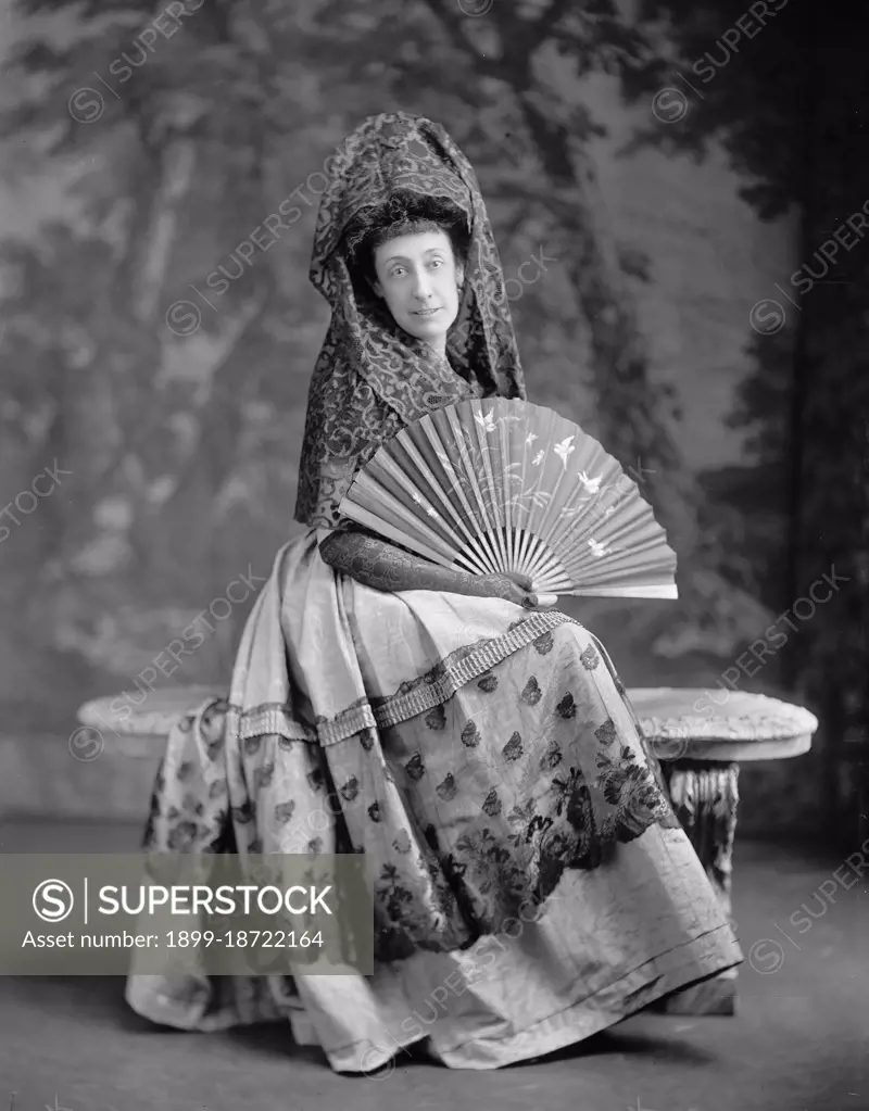 Portrait of Madame Urcullu circa early 1900s. 