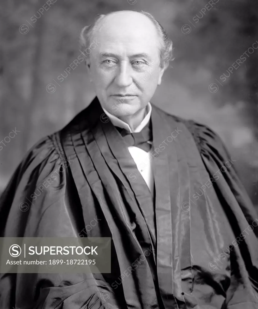 United States Supreme Court Justice David Josiah Brewer circa 1905-1910.